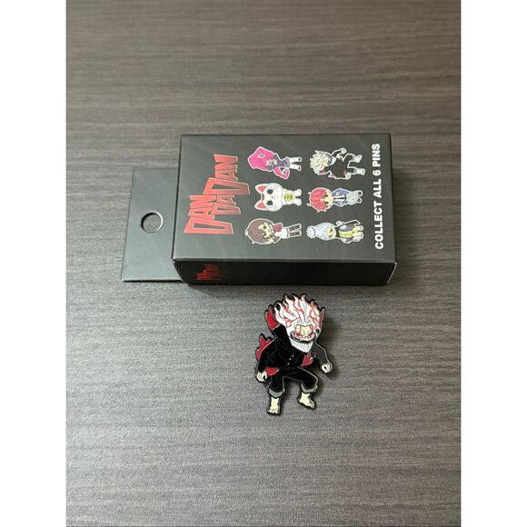 Dandadan Chibi Character Blind Box Enamel Pin - Ken Takakura - Picture 1 of 2